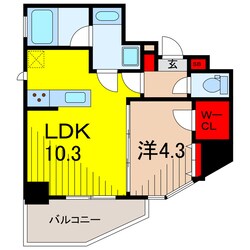 ミルーナヒルズエグラス六町の物件間取画像